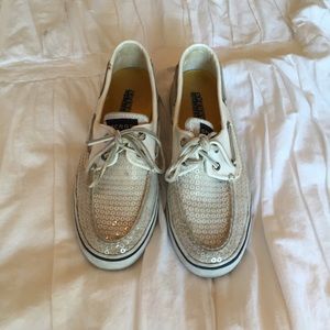 Sequined Sperry Top-Siders