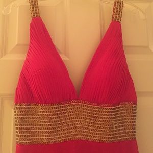 Long ballgown or prom dress