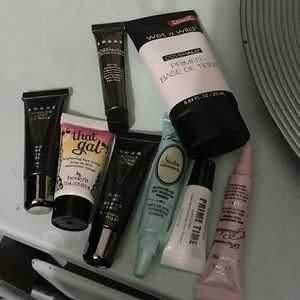 Sample lot of face and eye shadow primers