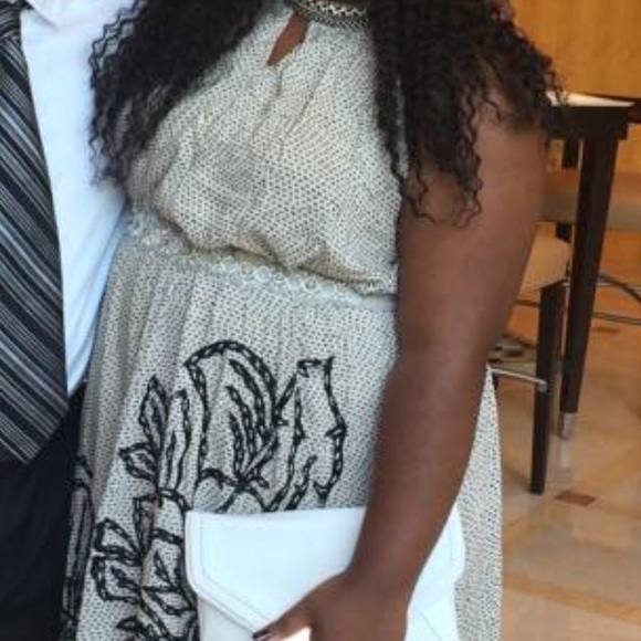 Anthropologie Floral Beaded Belt - Picture 1 of 2