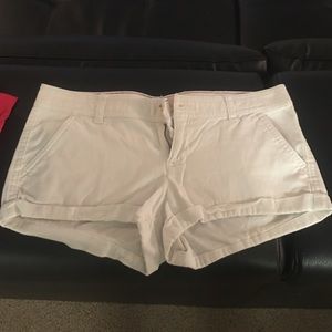 White Hollister Shorts