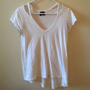 Shoulder Cutout Tee
