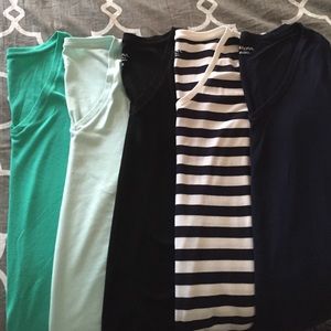Merona Ultimate Tees *lot of 5 *4 are XL *1 is L