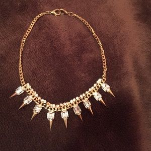 Gold choker