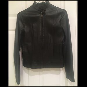 Mestizo Piel leather racer jacket