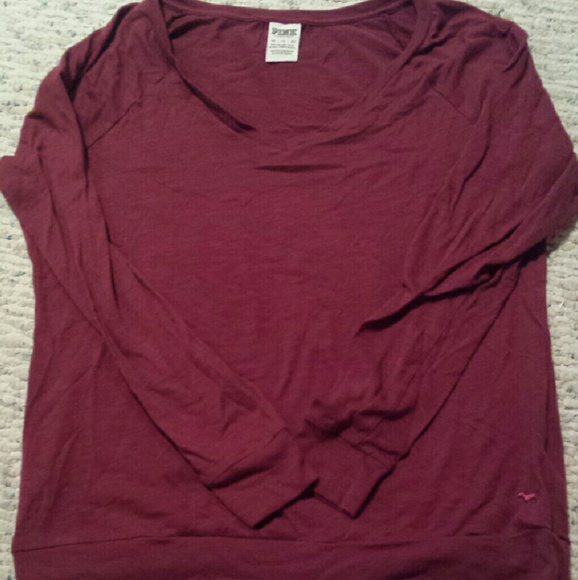 Maroon Long Sleeve - Picture 1 of 2