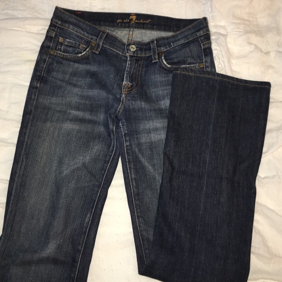 7 For All Mankind Bootcut jeans in a dark wash