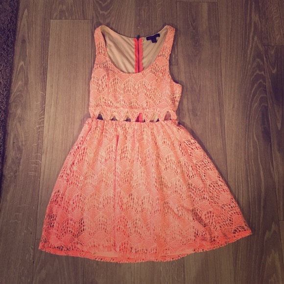 Peach Dress - Picture 1 of 4