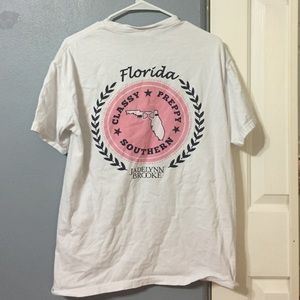 White Jadelynn Brooke tee