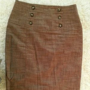 BCX knee length pencil skirt