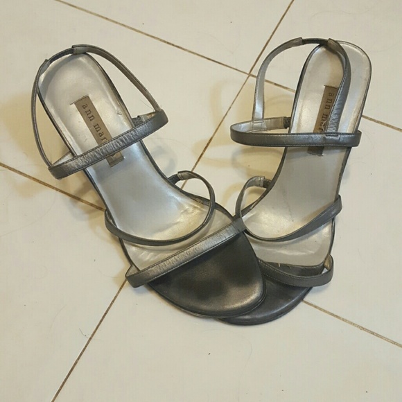 Silver shoes