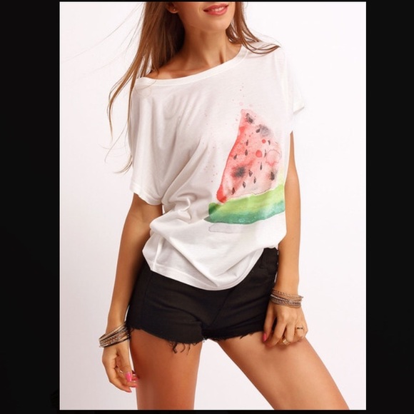 💥 One Left 💥 Watermelon T-shirt - Picture 2 of 6