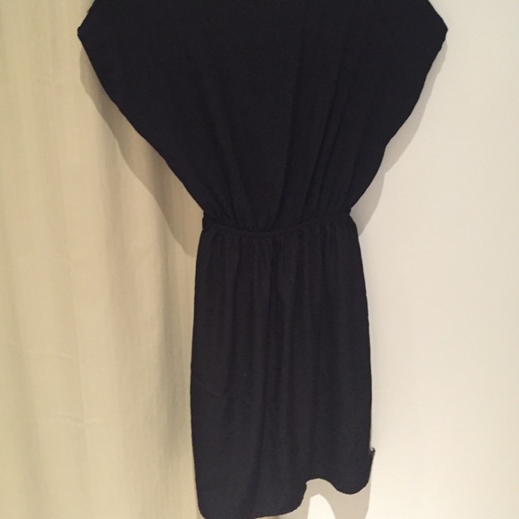 Black mini dress