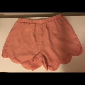 Boutique Scallop Shorts