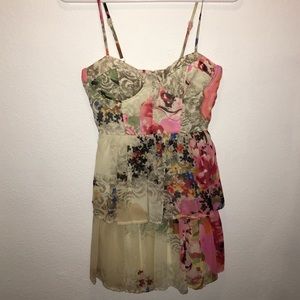 Cutest bustier floral dress from Forever 21