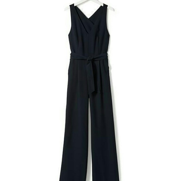 banana republic wide leg jumpsuit