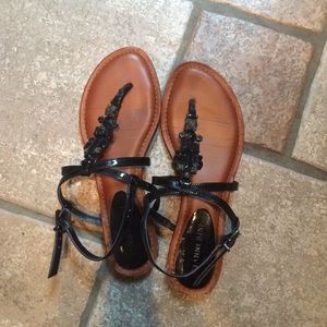 Gianni Bini Black Sandals