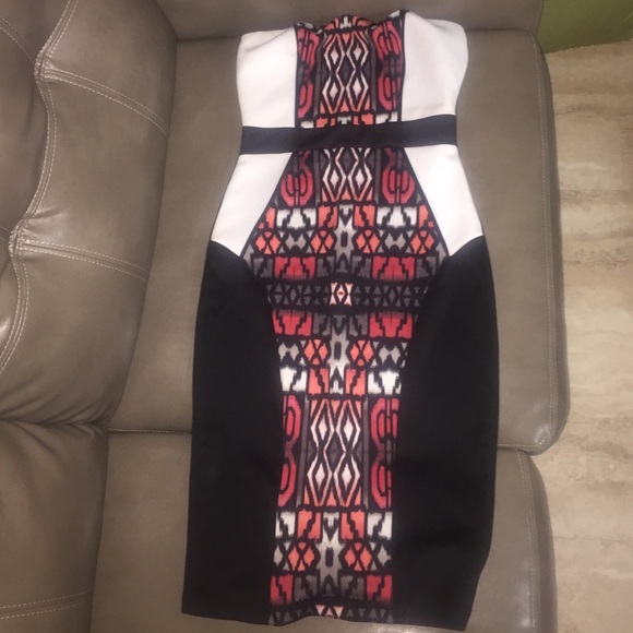 Strapless bodycon dress