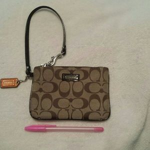 COACH wristlet