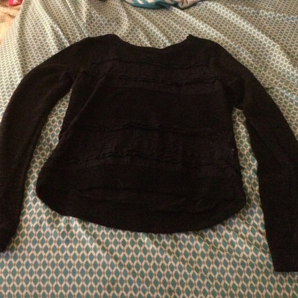 a navy blue Charlotte Russe sweater