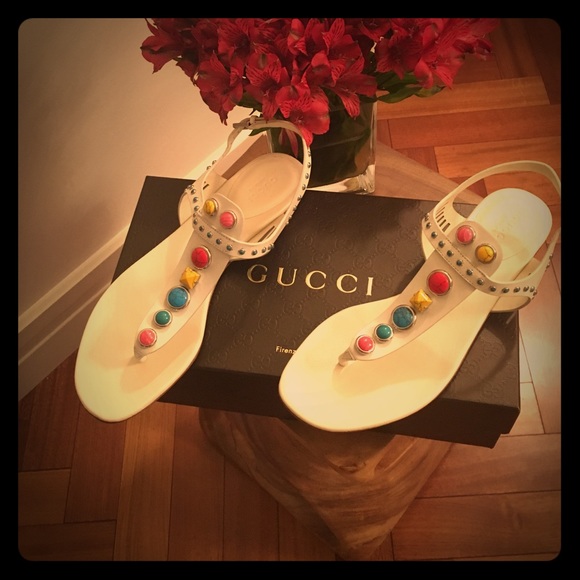 Authentic Gucci Gladiator sandals! Brand new!