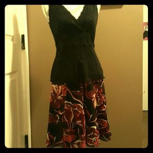 Nine West Floral Skirt