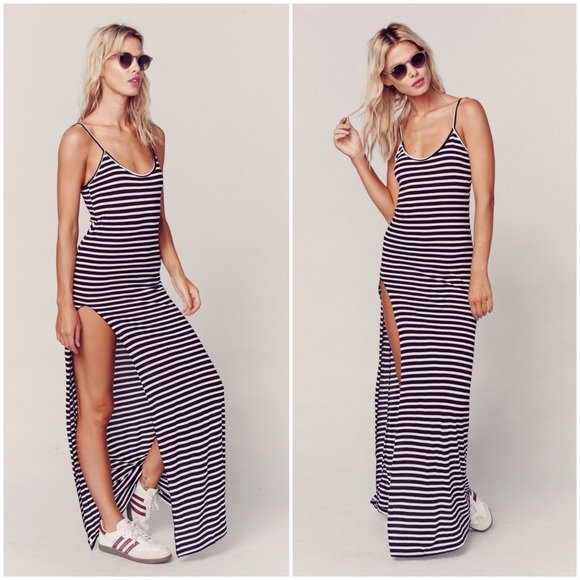 Blue Life Dresses & Skirts - Planet blue blue life slit tank dress XS