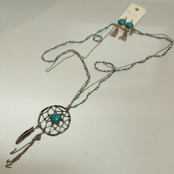 Turquoise Necklace Set - Picture 4 of 4