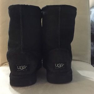 Solid Black UGG Australia boots