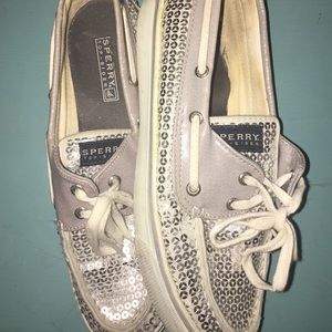Sparkly sperrys