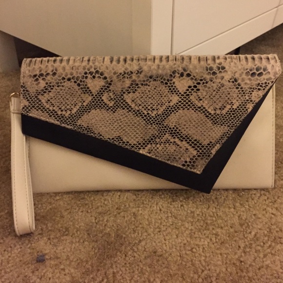 Snakeskin Clutch