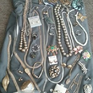 Vintage costume jewlery