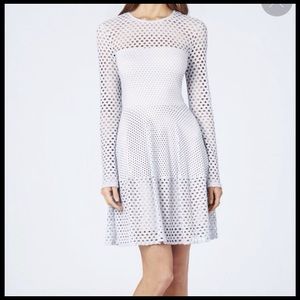 BCBG baby blue skater dress