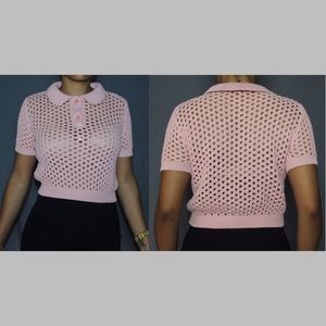 American Apparel Sweater Polo