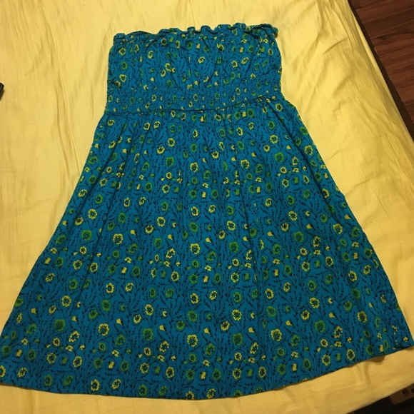 Free People strapless dress