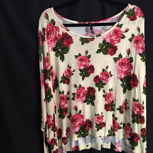 Country Bumpkin Floral Crop Tunic - Picture 1 of 2