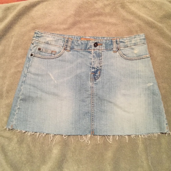 Refuge denim skirt