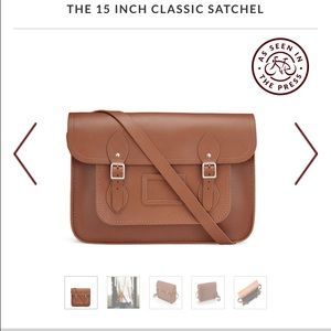 Cambridge Satchel Co. The 15" classic satchel.