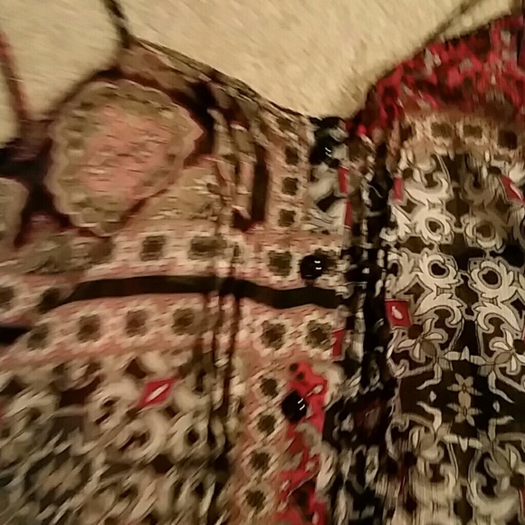 Print polyester top - Picture 2 of 2
