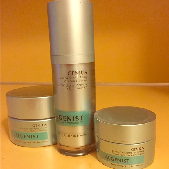 Algenist Genius 3 piece full size skin care set