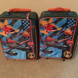 Two kids suitcases
