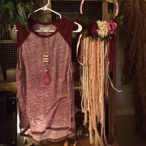 AE MAROON TANK ❤️ NWOT.