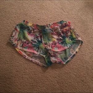 Hawaiian swim suit shorts