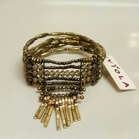 Multitone Crystal Bracelet - Picture 4 of 4