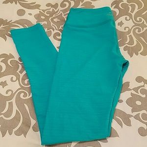 Beyond Yoga Microstriped Legging seaglass stripe