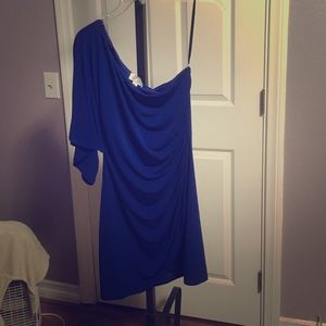 Blue dress
