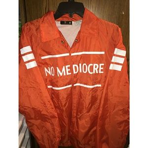 "No Mediocre" Windbreaker