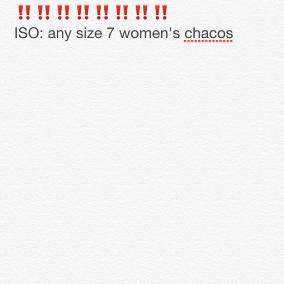 Looking for chacos at a reasonable price