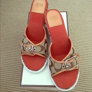 Coach Logo Wedges