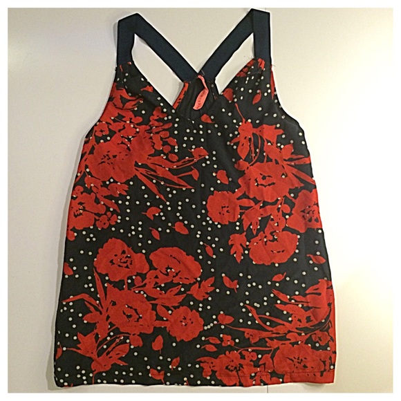 ❌DONATED❌ Eight Sixty | Floral Racerback Blouse - Picture 2 of 3